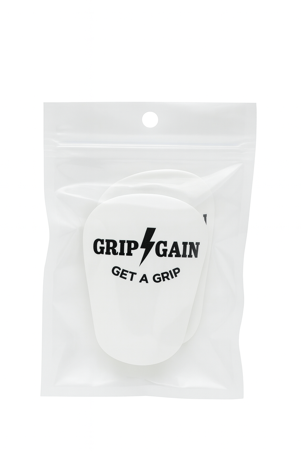 Mini shin pads 8x5 in white