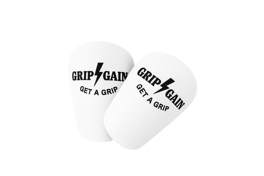 Mini shin pads 8x5 in white